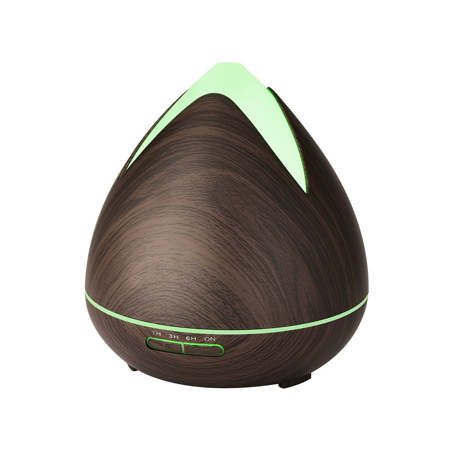Essential Oils Ultrasonic Aromatherapy Diffuser Air Humidifier Purify 400ML - Light Wood