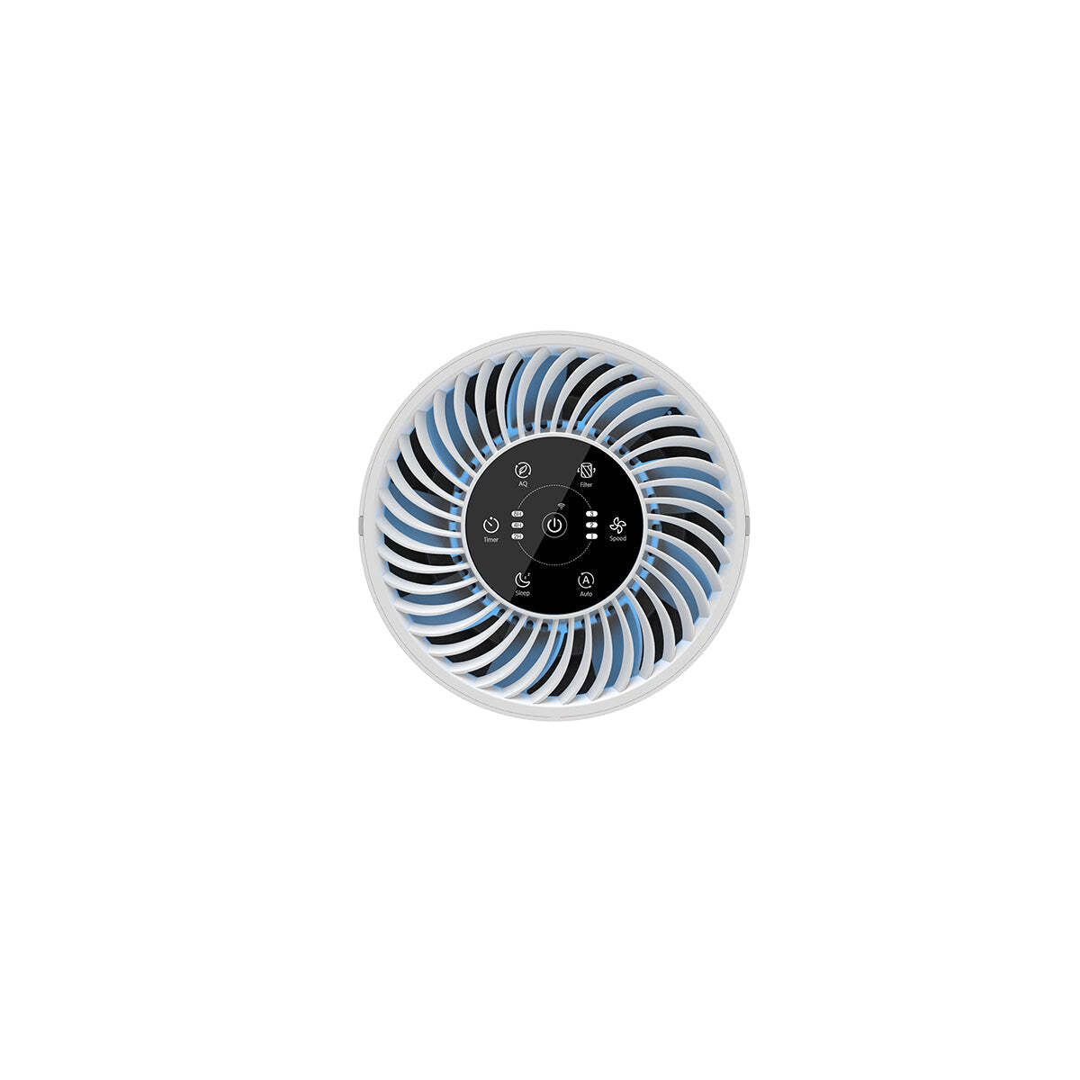 Top view of the control panel of the AP67 Air Purifier & Cleaner.