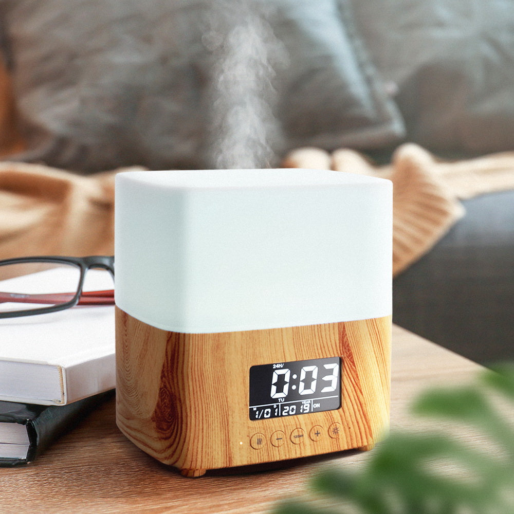 Devanti Aroma Diffuser Aromatherapy Humidifier Essential Oil Clock (OUT OF STOCK) - ZenDiffusers.com.au