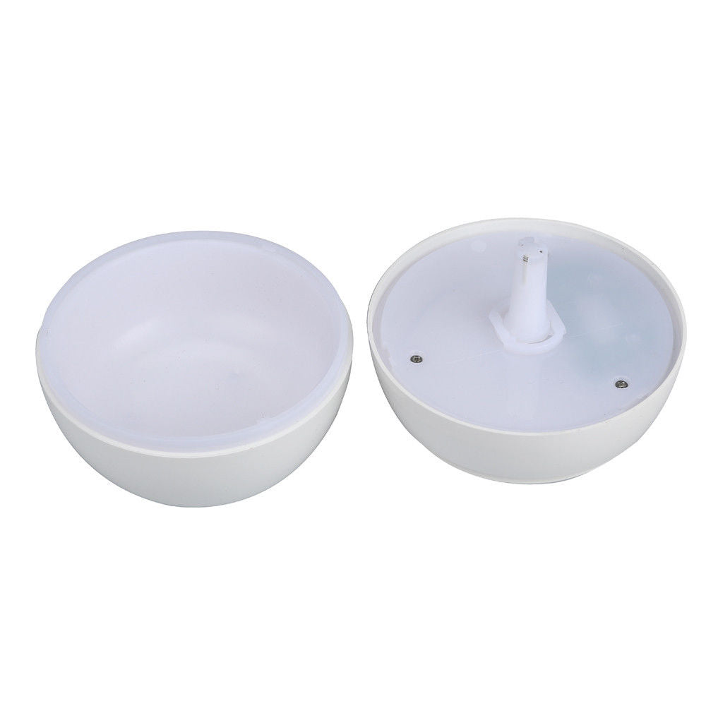 Milano Ultrasonic USB Diffuser with 10 Aroma Oils Humidifier LED Light 130ml - White - ZenDiffusers.com.au