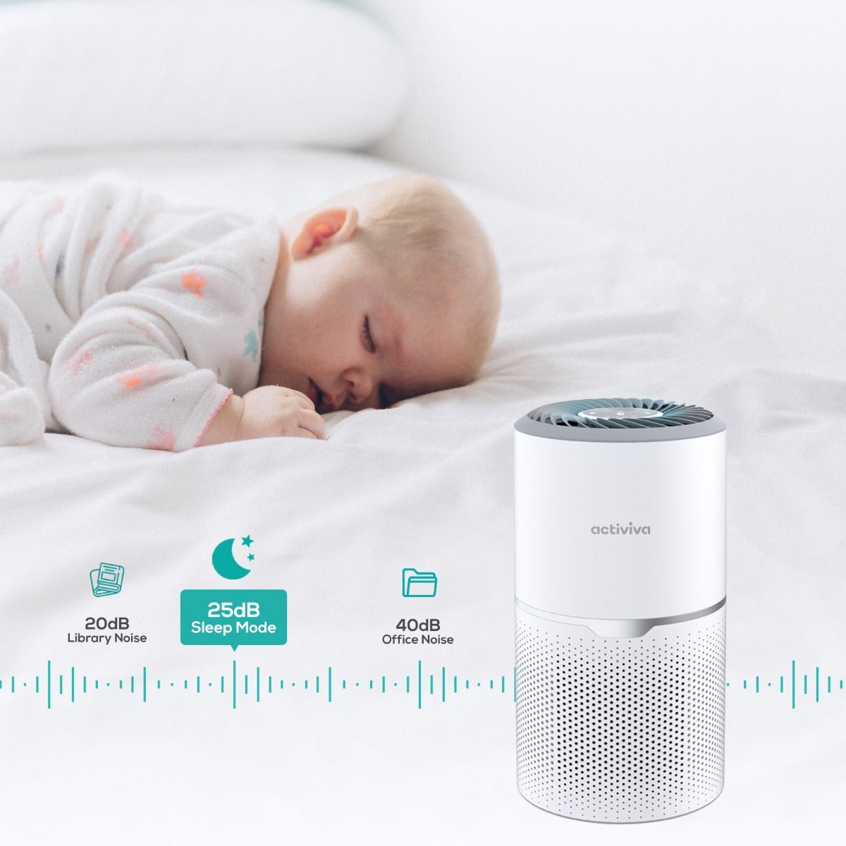activiva HEPA Air Purifier with UV-C Light - ZenDiffusers.com.au