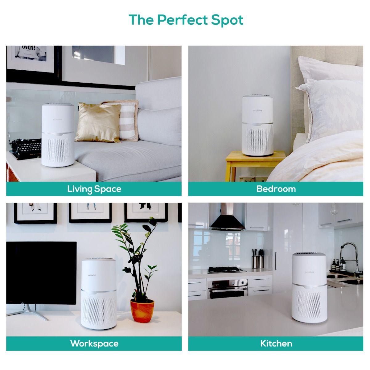 activiva HEPA Air Purifier with UV-C Light - ZenDiffusers.com.au