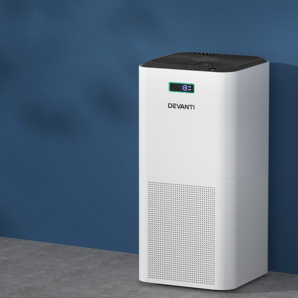 Devanti Air Purifier Home Purifiers HEPA Filter - ZenDiffusers.com.au